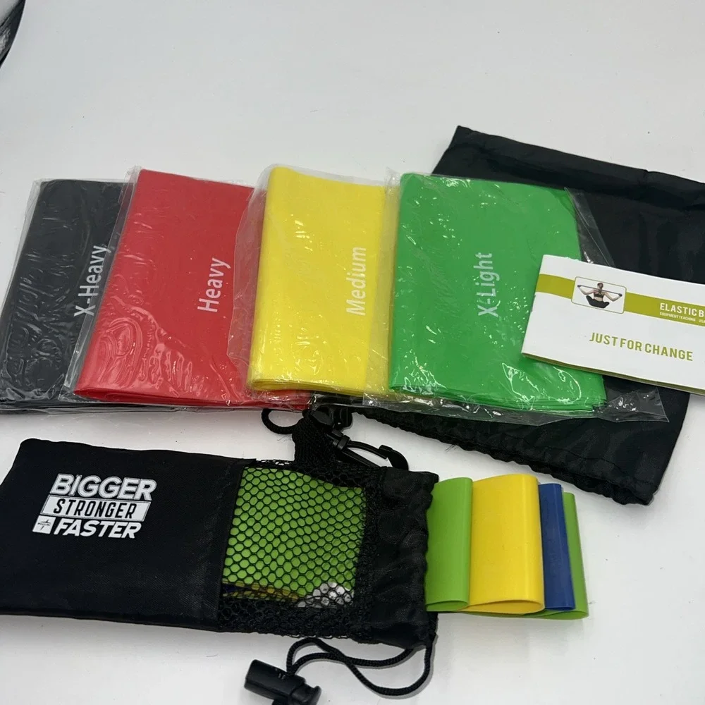 Resistance Bands Loop Set Strength Fitness Leg Exercise Yoga Workout Pull‎ Up US